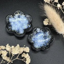 Worry stones noires - Black Cosmos