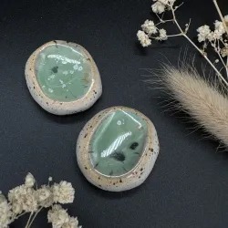 Worry stones - Vert jardin