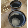 GRANITE - Tasses en grès noir faites main – Artisanat français