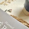 Marque-page fait main en céramique - modèle 1