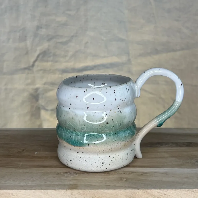 Mug ondulé "Lac de montagne"