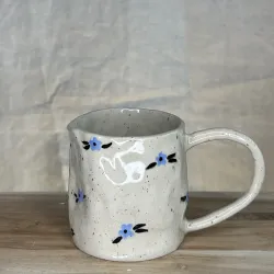 Mug "Fleurs bleues"