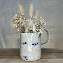 Pichet "Fleur bleue"