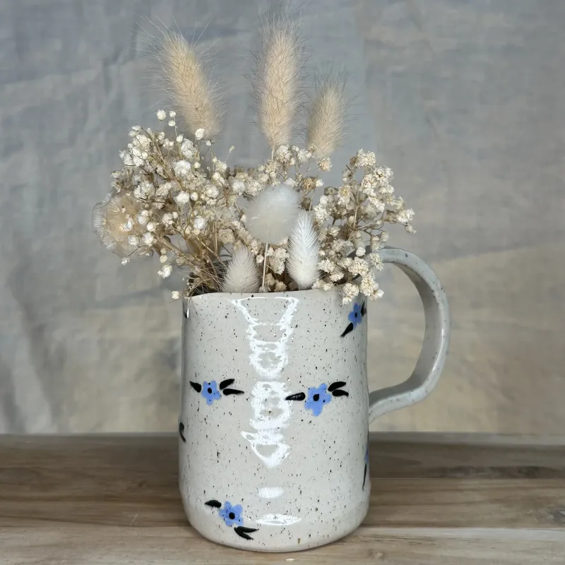 Pichet "Fleur bleue"