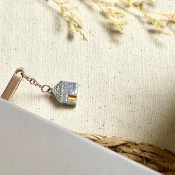 Marque-page fait main en céramique - modèle 3