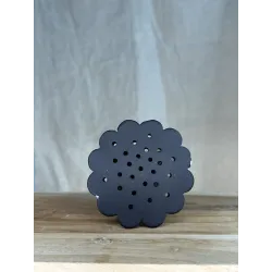 Bobèche "Black cosmos"