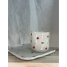 Set petit café "Liberty rouge"