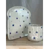 Set petit café "Liberty bleu"