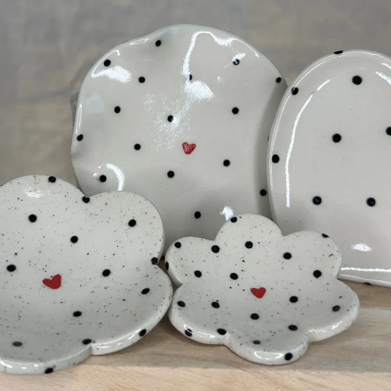 Coupelles à bijoux "Love"
