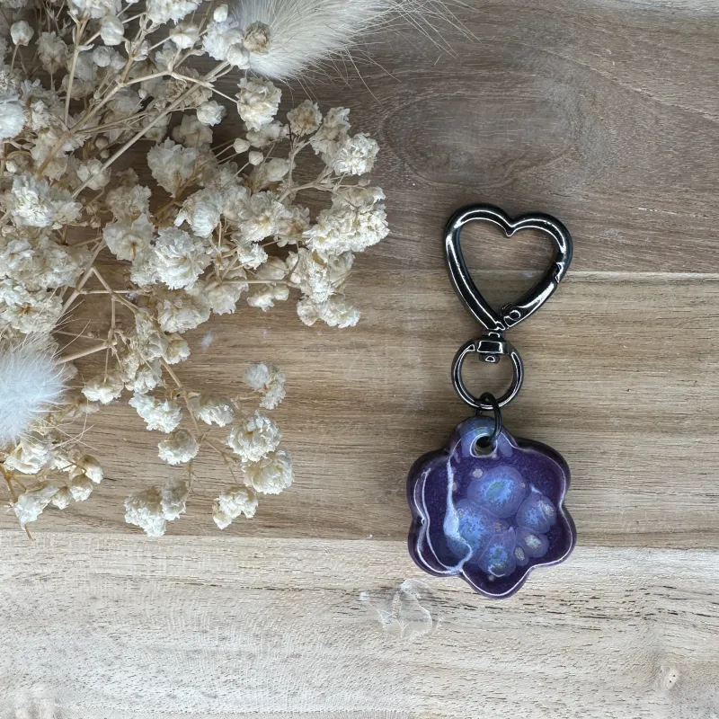 Worry stone porte-clés