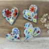 Collection "Au jardin" - Worry stones forme coeur
