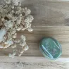 Galet "Vert jardin" - Worry stone velours