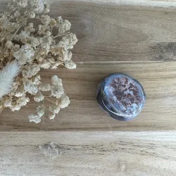 Galet "Galaxie" - Worry stone velours