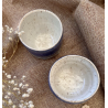 ONDE MARINE - Tasses en grès pyrité faites main – Artisanat français