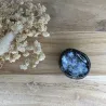 Galet "Black cosmos" - Worry stone velours