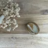 Galet "Toffee" - Worry stone velours