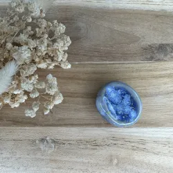 Galet "Cosmos" - Worry stone velours