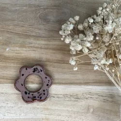 Fleur porte-lunettes "Grenat"