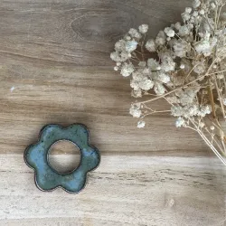 Fleur porte-lunettes "Denim"