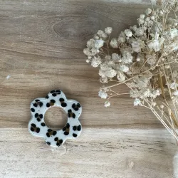 Fleur porte-lunettes "Léopard"