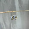 Boucles d'oreilles Cosmos - coeurs asymétriques