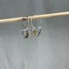Boucles d'oreilles Galaxie - coeurs asymétriques