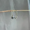 Boucles d'oreilles Cosmos - étoiles dorées