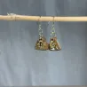 Boucles d’oreilles coeur Toffee - petits coraux