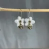 Boucles d’oreilles blanche - Coquillage