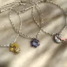 Bracelet ajustable en céramique - blanc