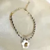 Bracelet d'été en porcelaine - petit coquillage