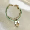 Bracelet d'été en porcelaine - soleil