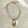Bracelet d'été en porcelaine - coquillage