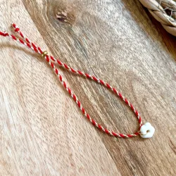 Bracelet d'été ajustable en porcelaine