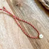 Bracelet d'été ajustable en porcelaine