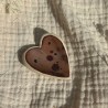 Worry stones - Grenat coeur