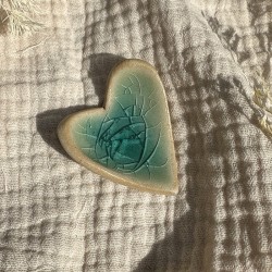 Worry stones - Lac de montagne coeur