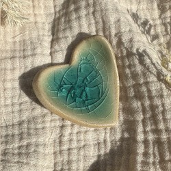 Worry stones - Lac de montagne coeur