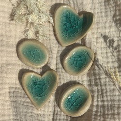 Worry stones - Lac de montagne coeur