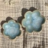 Worry stones - Céladon fleur