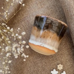 TERRE DE FEU - Tasse en grès faite main – Artisanat français