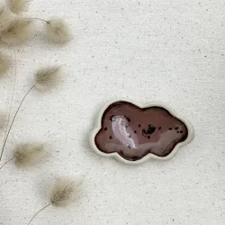 Worry stones - Grenat fleur