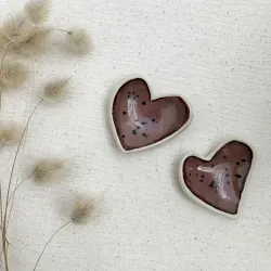 Worry stones - Grenat coeur