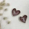 Worry stones - Grenat coeur