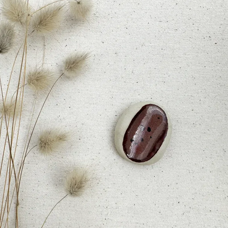 Worry stones - Grenat galet Worry stones - Grenat galet