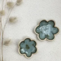 Worry stones - Denim fleur