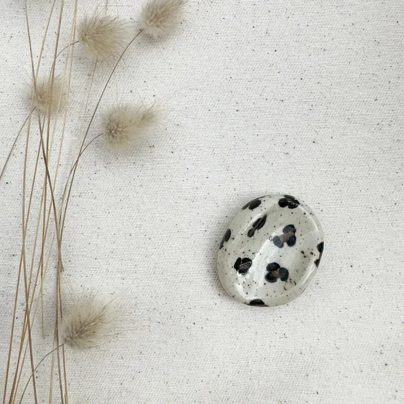 Worry stones - collection Léopard pyrité Worry stones - collection Léopard pyrité