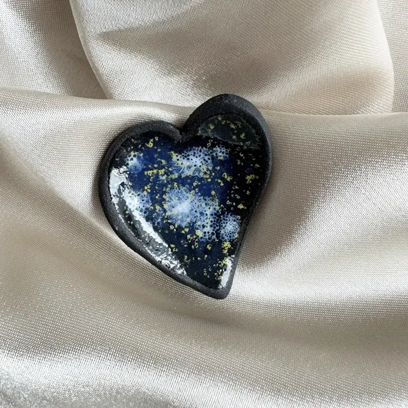 Worry stones noires - Black Cosmos Worry stones noires - Black Cosmos