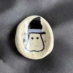 Worry stones Halloween - Fantôme chapeauté