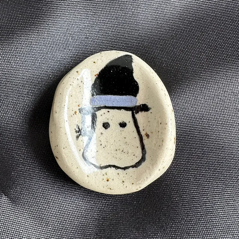Worry stones Halloween - Fantôme chapeauté Worry stones Halloween - Fantôme chapeauté